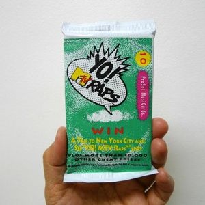 1991 YO! MTV RAPS . 10 ProSet Music Cards per pack
